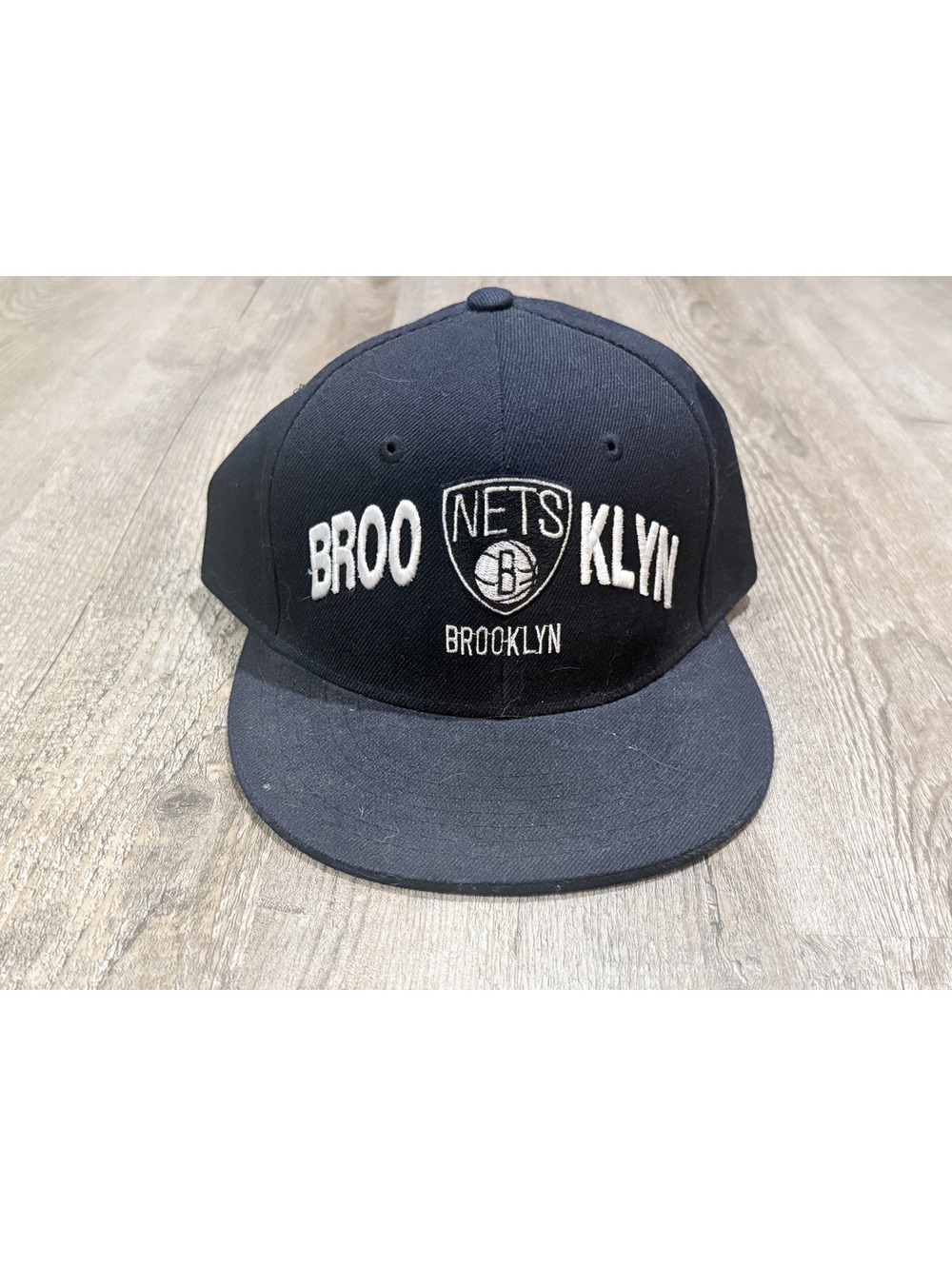 Vintage Hat Co Brooklyn Nets 2012 Inaugural Season Cap NBA Black White
